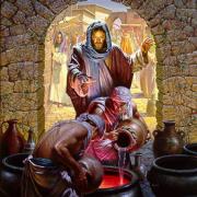 Jésus change l'eau en vin lors d'une fête à Cana. De quelle fête s'agit-il?